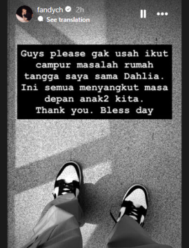 Status Fandy (Instagram)